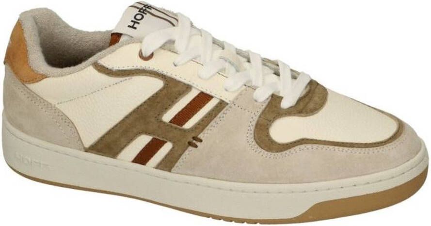 Hoff Sneakers Heren Lage sneakers Herenschoenen Canvas Trocadero Gebroken wit combi