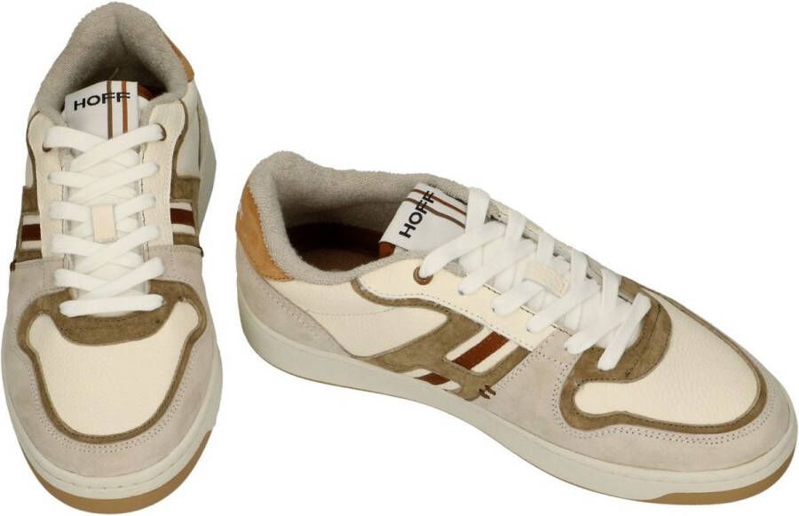 Hoff Sneakers Heren Lage sneakers Herenschoenen Canvas Trocadero Gebroken wit combi