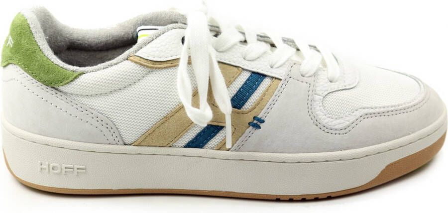 Hoff Sneakers Heren Lage sneakers Herenschoenen Suède Lexington Wit combi