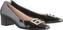 Högl Exclusieve Pumps van Premium Leer Black Dames - Thumbnail 6