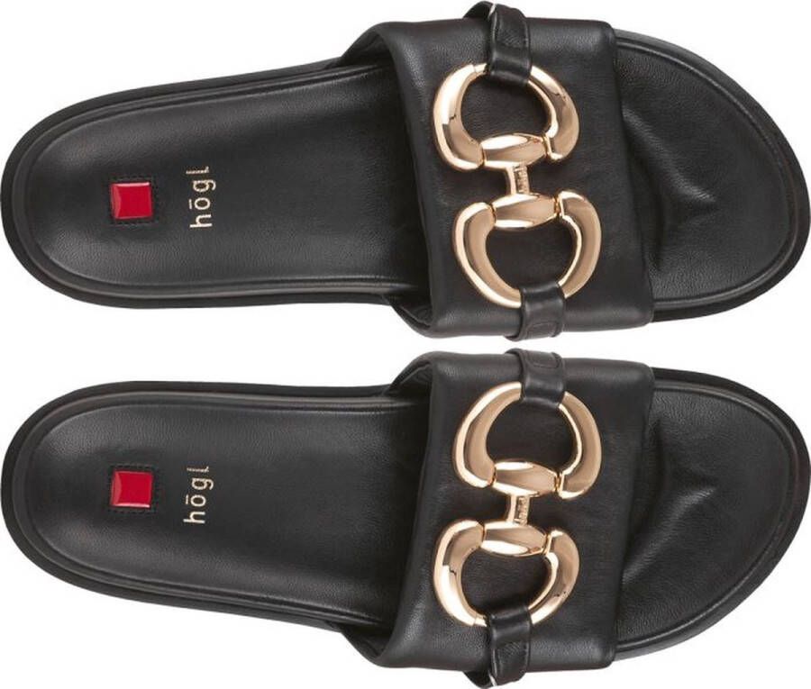 Hogl 100820 Volwassenen Dames slippers Zwart