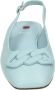 Högl Blauwe Leren Ballerina`s voor Dames Blauw Dames - Thumbnail 4