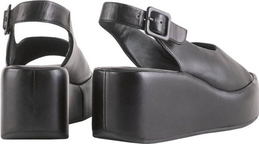 Högl Zwarte platte sandalen Loulou stijl Black Dames - Foto 3