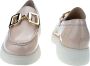 Högl Stijlvolle Beige Leren Loafers voor Dames Beige Dames - Thumbnail 4