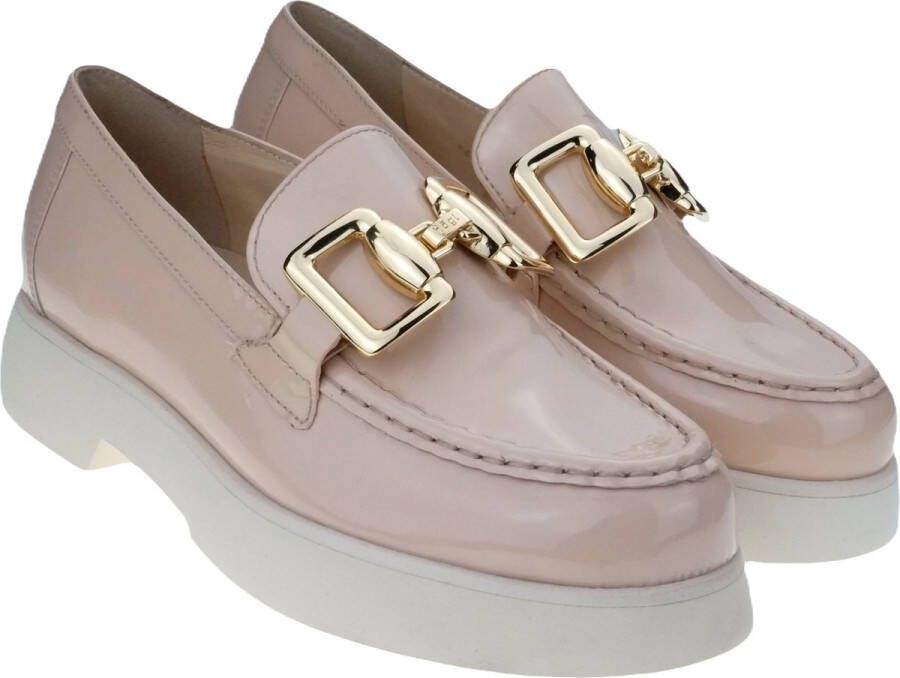 Högl Stijlvolle Beige Leren Loafers voor Dames Beige Dames - Foto 3