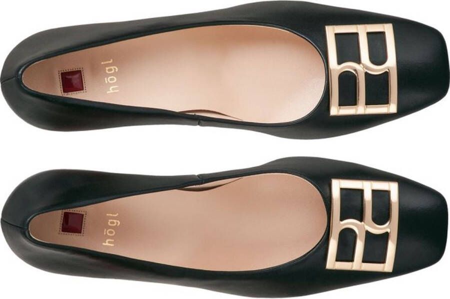 Högl Rosette dames pump zwart