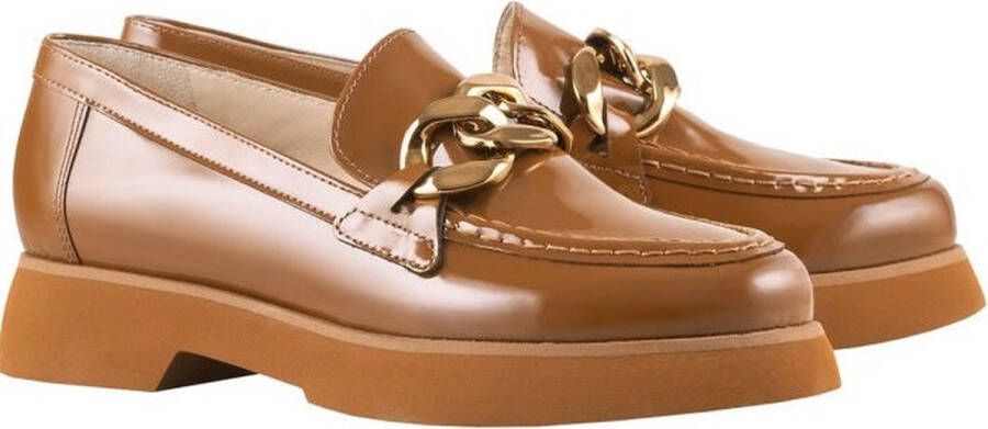 Högl Loafers met dikke zolen en gouden ketting Brown Dames - Foto 4