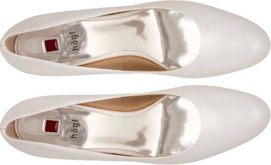 Hogl 178003~~~~~~~~~~~~~~~~~~~~~~~~ Pumps Wit beige - Foto 2