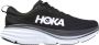 Hoka One Bondi 8 Heren Sportschoenen Hardlopen Weg zwart wit - Thumbnail 15