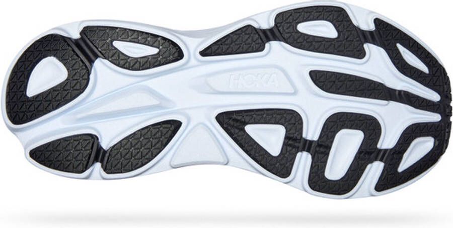 Hoka One Bondi 8 Dames Sportschoenen Hardlopen Weg zwart wit - Foto 15