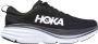 Hoka One Bondi 8 Heren Sportschoenen Hardlopen Weg zwart wit - Thumbnail 24