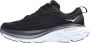 Hoka One Bondi 8 Dames Sportschoenen Hardlopen Weg zwart wit - Thumbnail 13