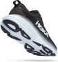 Hoka One Bondi 8 Dames Sportschoenen Hardlopen Weg zwart wit - Thumbnail 11