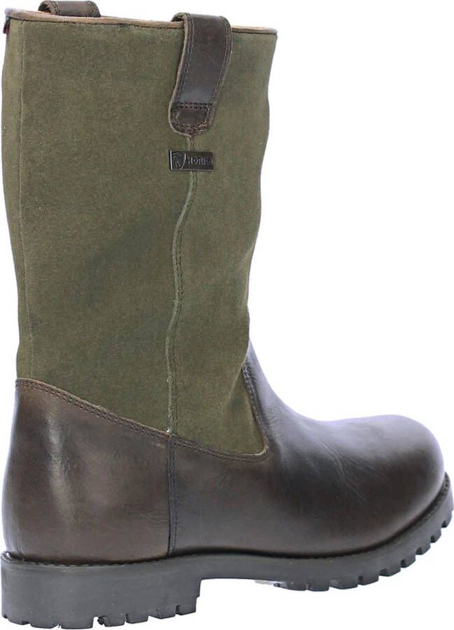 Horka Outdoorlaarzen Cornwall Unisex Kort Bruin groen
