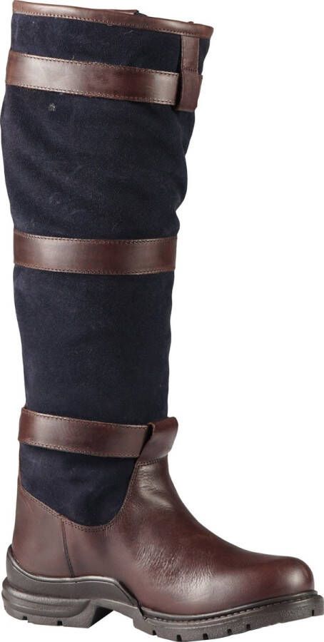 Horka Outdoorlaarzen Highlander Leer bont suède Zwart - Foto 4