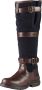 Horka Outdoorlaarzen Highlander Leer suède Bruin blauw - Thumbnail 6