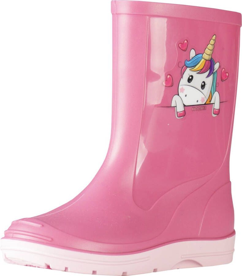 Horka Regenlaarzen Meisjes Pvc Roze lichtroze