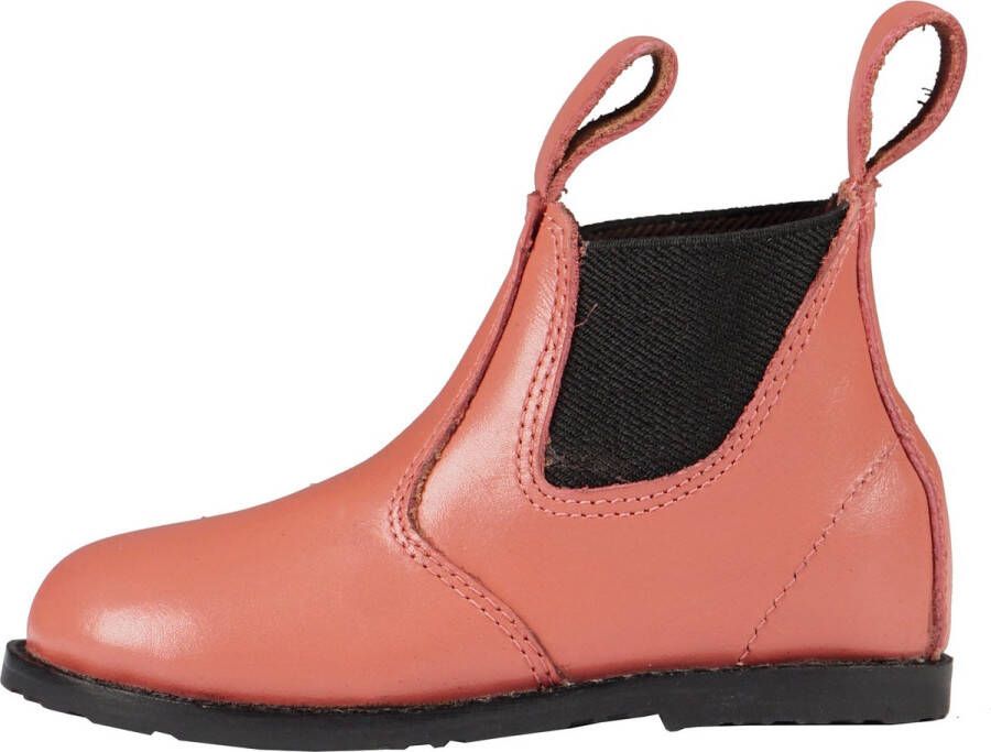 Horka Stal- rijschoen Jodhpur-mini Junior Leer Zwart