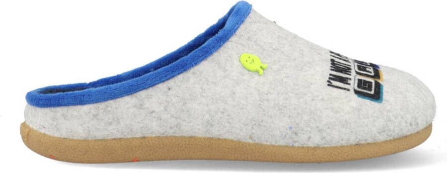 Hot Potatoes Sloffen Unisex Grijs Blauw