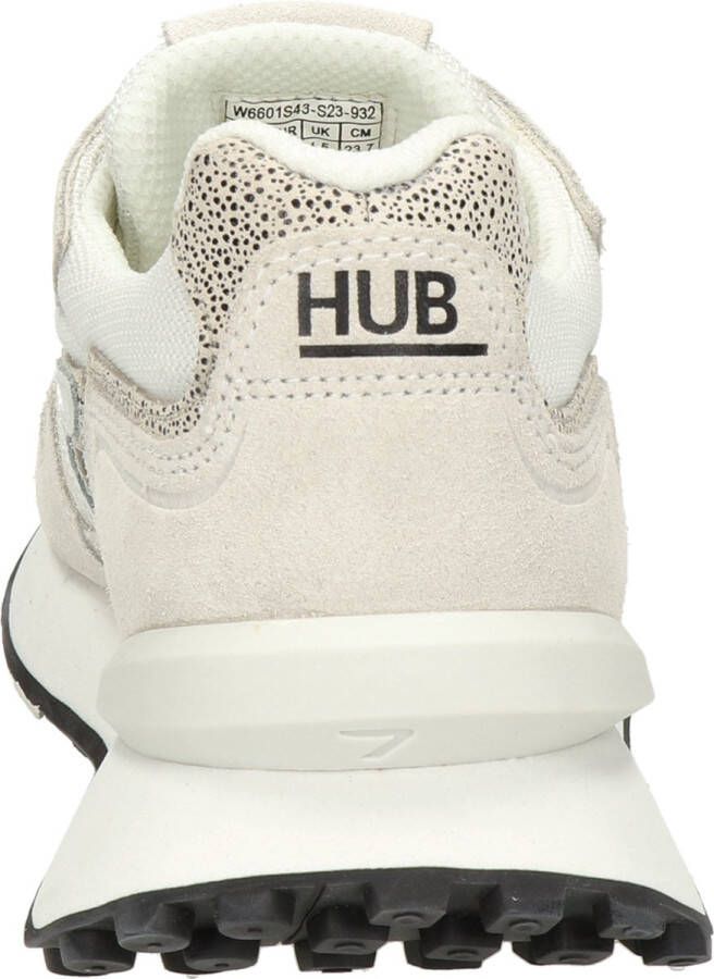 Hub Cayenne dames sneaker Wit