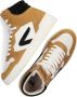 Hub Court-z High Hoge sneakers Leren Sneaker Dames Geel - Thumbnail 2