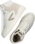 Hub Court-z High Hoge sneakers Leren Sneaker Dames Wit - Thumbnail 6