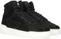 Hub Court-Z high dS Zwart Leer Hoge sneakers Dames - Thumbnail 8