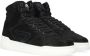 Hub Court-Z high dS Zwart Leer Hoge sneakers Dames - Thumbnail 4