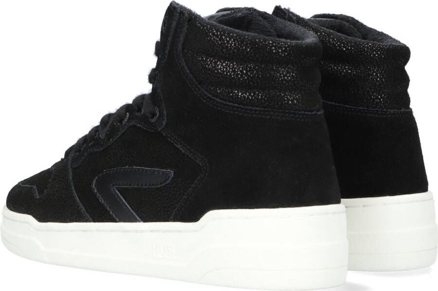 Hub Court-Z high dS Zwart Leer Hoge sneakers Dames - Foto 5