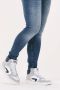 Hub Court-z High Hoge sneakers Leren Sneaker Dames Wit - Thumbnail 10