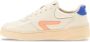 Hub Retro Sneaker Court-z Lage sneakers Leren Sneaker Dames Wit - Thumbnail 7