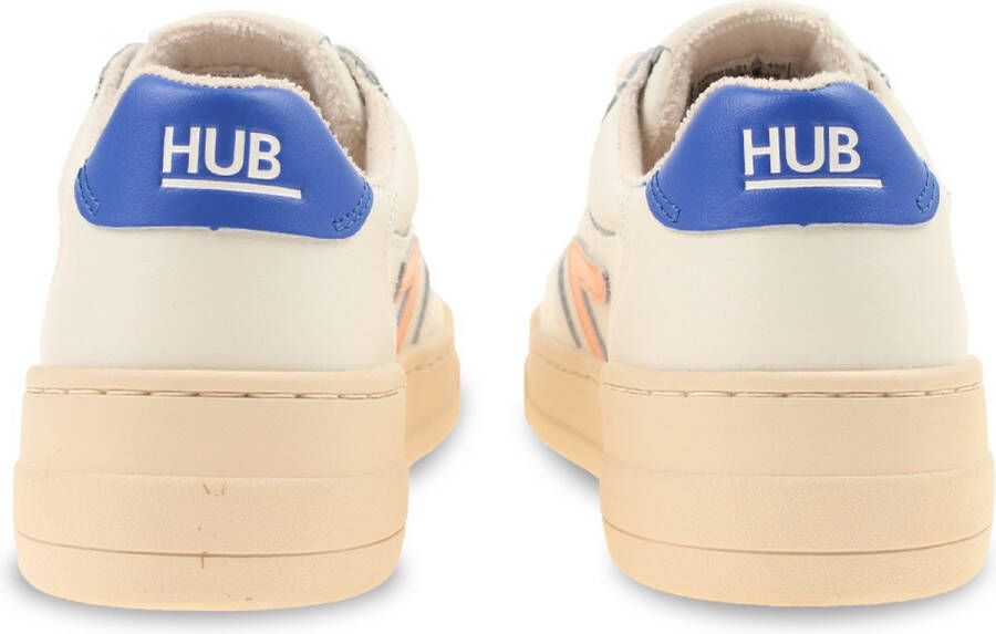 Hub Court-z Lage sneakers Leren Sneaker Dames Wit