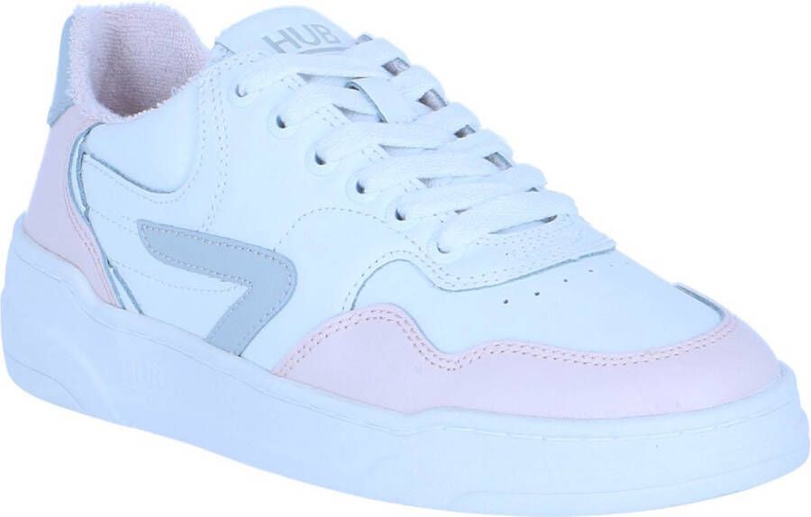 Hub Court-z Lage sneakers Leren Sneaker Dames Wit