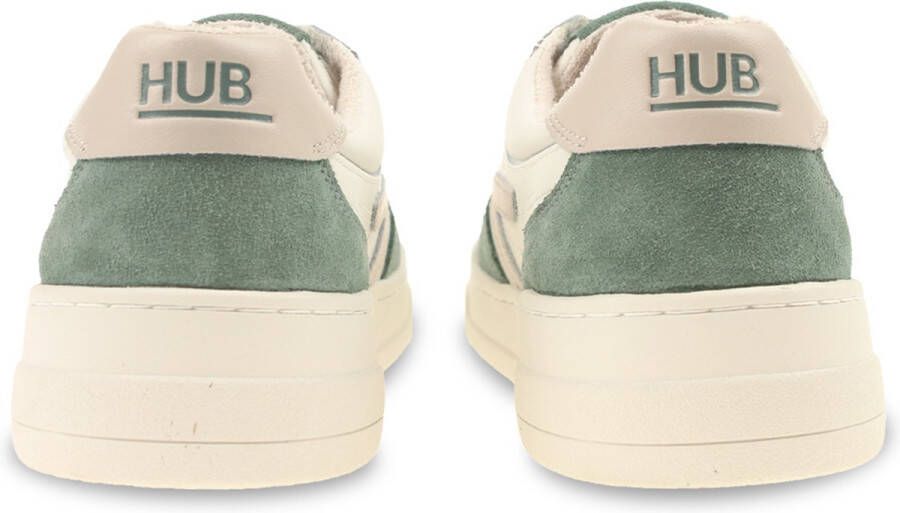 Hub Court-z Sneakers Leren Sneaker Heren Wit