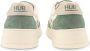 Hub Court-z Men Lage sneakers Leren Sneaker Heren Wit - Thumbnail 8
