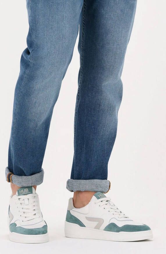 Hub Court-z Sneakers Leren Sneaker Heren Wit