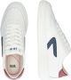 Hub Baseline-w Lage sneakers Leren Sneaker Dames Wit - Thumbnail 9