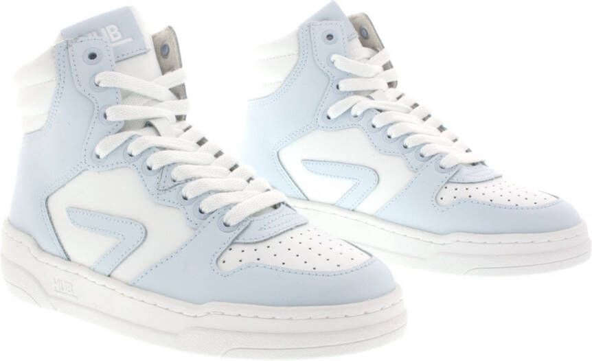 Hub Dames Sneakers Court High L31 White milky wat Wit