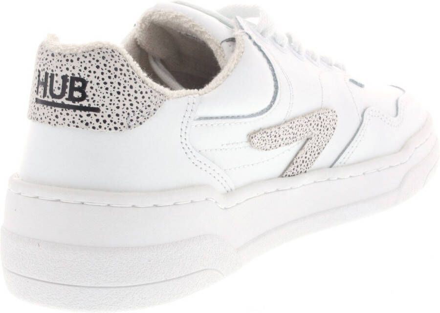 Hub Dames Sneakers Court L67 Wds White hasta whit Wit