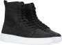 Hub Day Veterboots Laarzen Met Veters Dames Zwart - Thumbnail 4