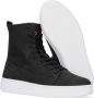 Hub Day Veterboots Laarzen Met Veters Dames Zwart - Thumbnail 7