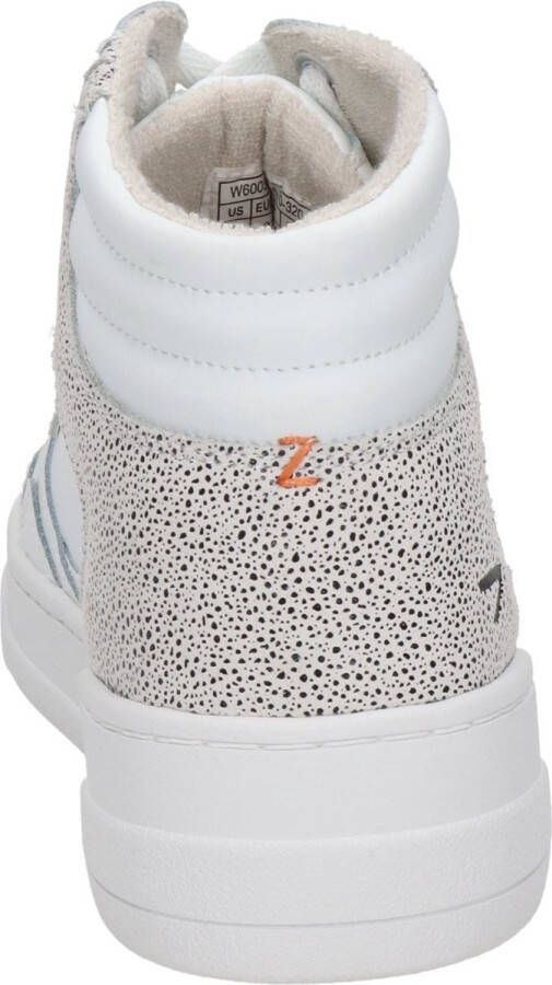 Hub Grip Hoge sneakers Leren Sneaker Dames Wit - Foto 11