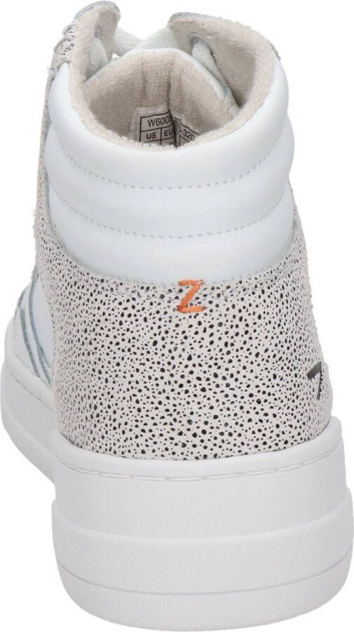 Hub Grip Hoge sneakers Leren Sneaker Dames Wit