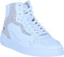 Hub Grip Hoge sneakers Leren Sneaker Dames Wit - Thumbnail 7