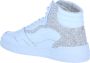 Hub Grip Hoge sneakers Leren Sneaker Dames Wit - Thumbnail 8