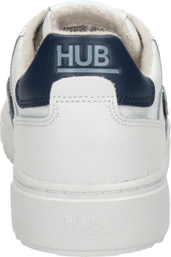Hub Heren Sneakers Duke L31 White white Wit