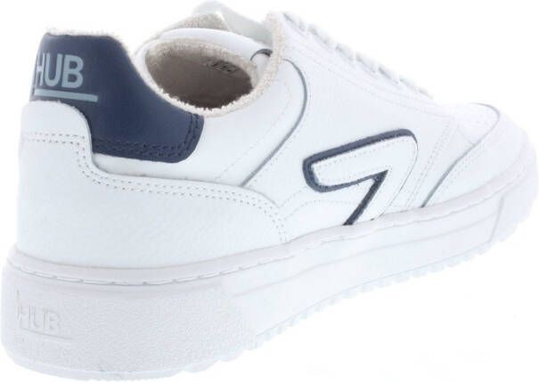 Hub Heren Sneakers Duke L31 White white Wit