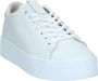 Hub Hook-w Plateau Ds Lage sneakers Leren Sneaker Dames Wit - Thumbnail 6