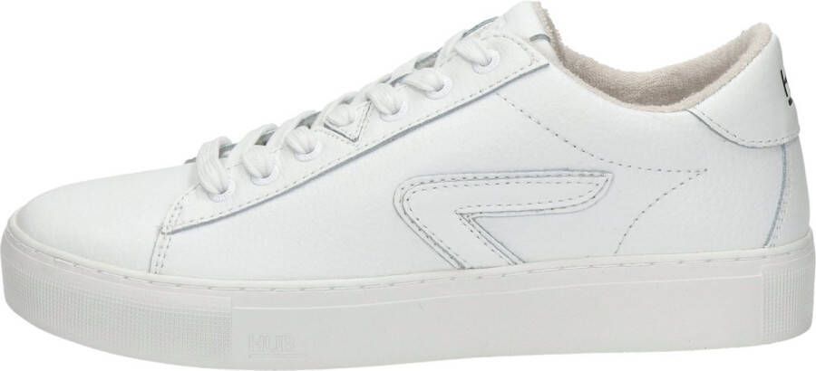 Hub Hook-z Lage sneakers Leren Sneaker Heren Wit