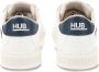 Hub Hook-z Lage sneakers Leren Sneaker Heren Wit - Thumbnail 8